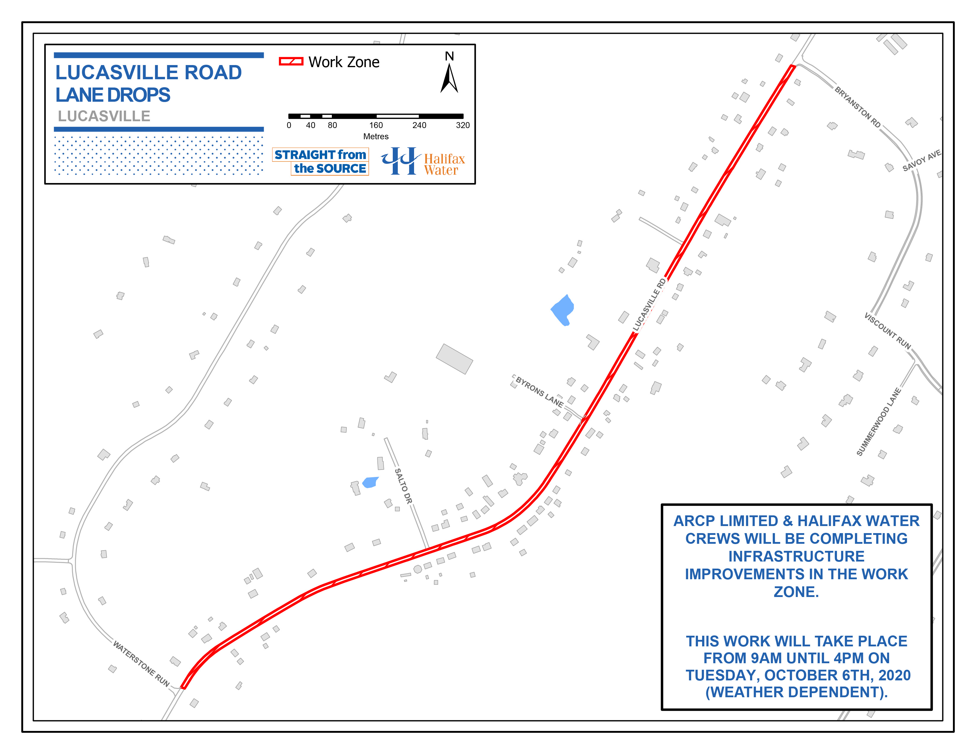 Lucasville Road – Lane Drops | Halifax Water Lucasville Road – Lane Drops | Halifax Water